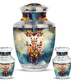 Stained Glass Cremation Urns Funeral, Ashes Memorial Urn