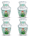 Stained Glass Cool Urns For Ashes Funeral, Ashes Urn For Ashes