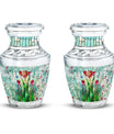 Stained Glass Cool Urns For Ashes Funeral, Ashes Urn For Ashes