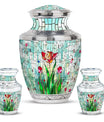 Stained Glass Cool Urns For Ashes Funeral, Ashes Urn For Ashes