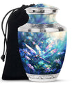 Cosmic Dragonfly Urns For Women Funeral, Ashes Cremation Urn