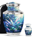 Cosmic Dragonfly Urns For Women Funeral, Ashes Cremation Urn