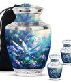 Cosmic Dragonfly Urns For Women Funeral, Ashes Cremation Urn