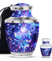 Cosmic Dragonfly Small Ashes Urn Funeral, Ashes Memorial Urn