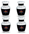 Cosmic Dragonfly Large Urn Funeral, Ashes Cremation Urn