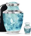 Dove Memorial Urn For Ashes Large Funeral, Ashes Urn For Ashes