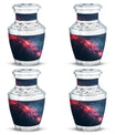 Galaxy Theme 3 Inch Keepsake Pack of 4