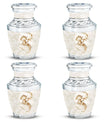 Dragons Theme 3 Inch Keepsake Pack of 4