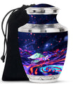 Turtle Theme Large Urn 10 Inch