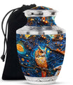 Owl Theme Large Urn 10 Inch