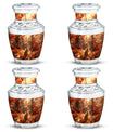 Deer Theme 3 Inch Keepsake Pack of 4
