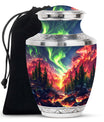 Deer Theme Large Urn 10 Inch