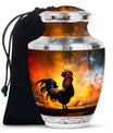 Chicken Theme Large Urn 10 Inch