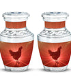 Chicken Theme 3 Inch Keepsake Pack of 2