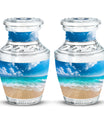 Beach Theme 3 Inch Keepsake Pack of 2