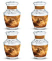 Cowboy Theme 3 Inch Keepsake Pack of 4