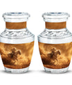 Cowboy Theme 3 Inch Keepsake Pack of 2