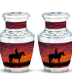 Cowboy Theme 3 Inch Keepsake Pack of 2