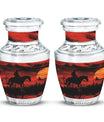 Cowboy Theme 3 Inch Keepsake Pack of 2