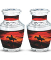 Cowboy Theme 3 Inch Keepsake Pack of 2