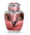 Elephant Theme Large Urn 10 Inch