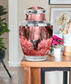 Elephant Theme Large Urn With 1 Keepsake Urn