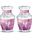 White Dove On Purple Theme 3 Inch Keepsake Pack of 2