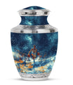 Basketball Theme Large Urn 10 Inch
