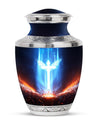 Cross Theme Large Urn 10 Inch