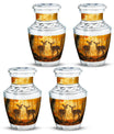 Deer Family Theme 3 Inch Keepsake Pack of 4