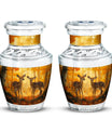 Deer Family Theme 3 Inch Keepsake Pack of 2