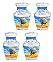 Horse Theme 3 Inch Keepsake Pack of 4