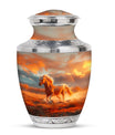Horse Theme Large Urn 10 Inch