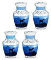 Horse Theme 3 Inch Keepsake Pack of 4