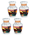 Horse Theme 3 Inch Keepsake Pack of 4