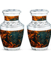 Peacock Theme 3 Inch Keepsake Pack of 2