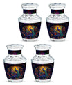 Peacock Theme 3 Inch Keepsake Pack of 4