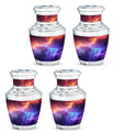 Nebula Galaxy Theme 3 Inch Keepsake Pack of 4