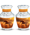 Runing Horse Theme 3 Inch Keepsake Pack of 2