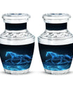 Runing Horse Theme 3 Inch Keepsake Pack of 2