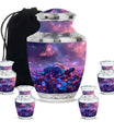 Turtle Theme Large Urn With 4 Keepsake Urn