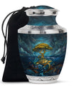 Turtle Theme Large Urn 10 Inch