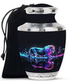 Lion Theme Large Urn 10 Inch