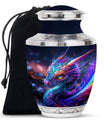Dragon Theme Large Urn 10 Inch