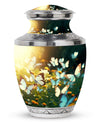 Butterflies Fly In A Meadow Funeral Urns Size 10inch