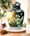 Butterflies Fly In A Meadow Funeral Urns Size 10inch