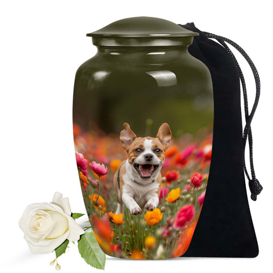 Golden Retriever Funeral Cremation Urn For Ashes