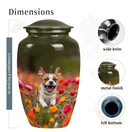 Golden Retriever Funeral Cremation Urn For Ashes