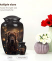 Chocolate Labrador Dog Pet Cremation Urn For Ashes