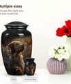 Golden Labrador Cremation Pet Dog Container